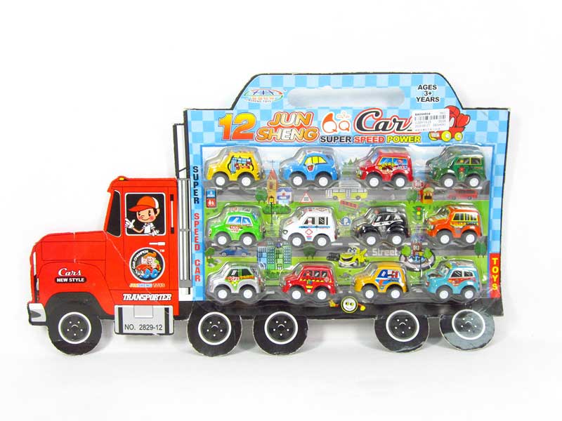 Pull Back Car(12in1) toys