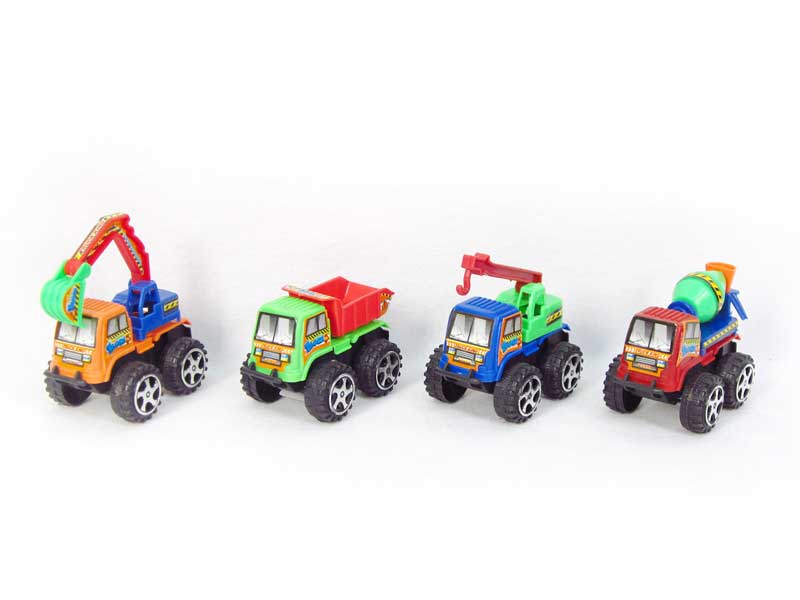Pull Back Construction Car(4S) toys