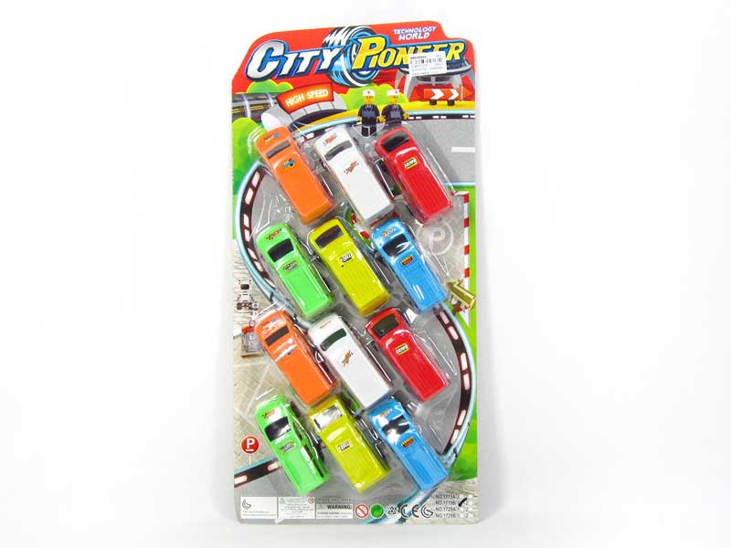 Pull Back Business Car(12in1) toys
