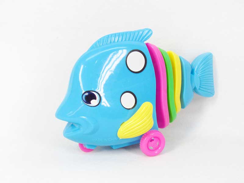 Pull Back Fish(4C) toys
