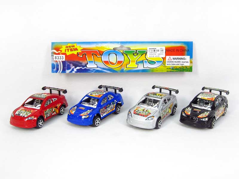 Pull Back Car(4in1) toys