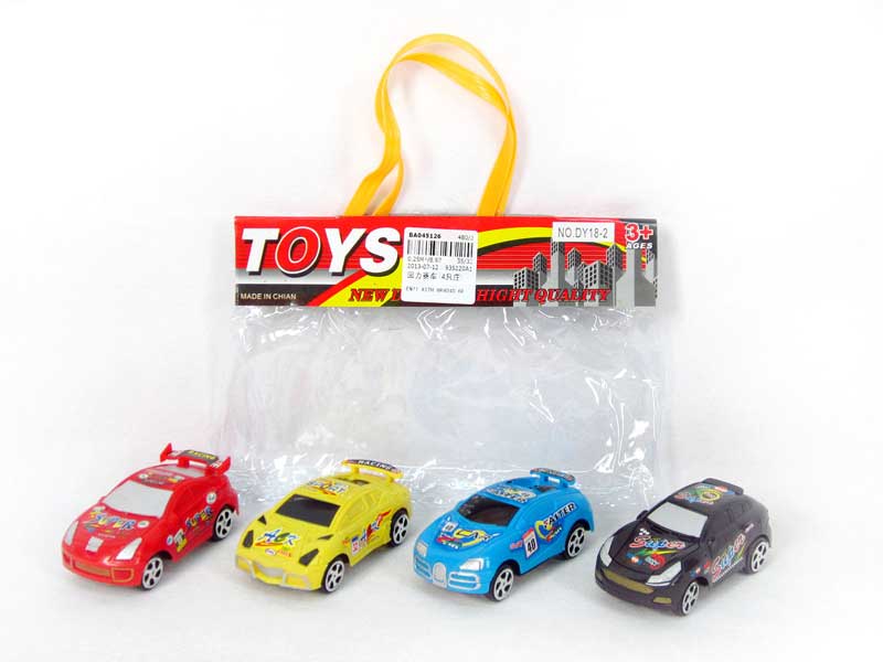 Pull Back Racing Ca(4in1) toys