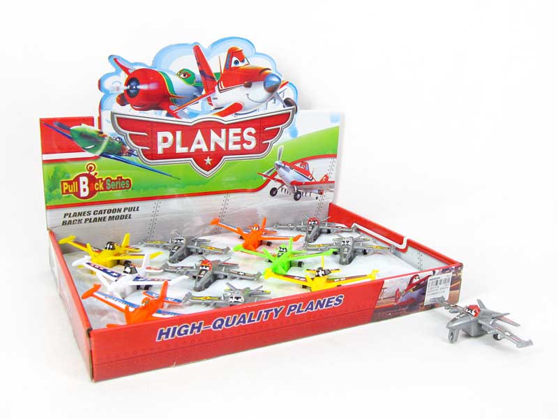 Pull Back Airplane(12in1) toys