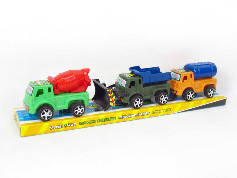 Pull Back Construction Truck(3in1) toys