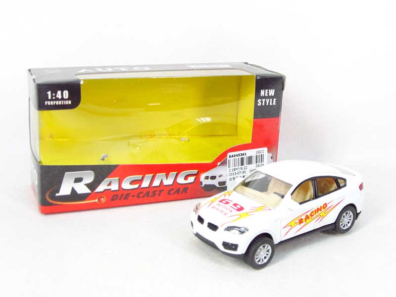 Die Cast Racing Car Pull Back(2S4C) toys
