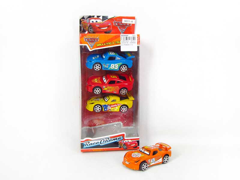 Pull Back Car(4in1) toys