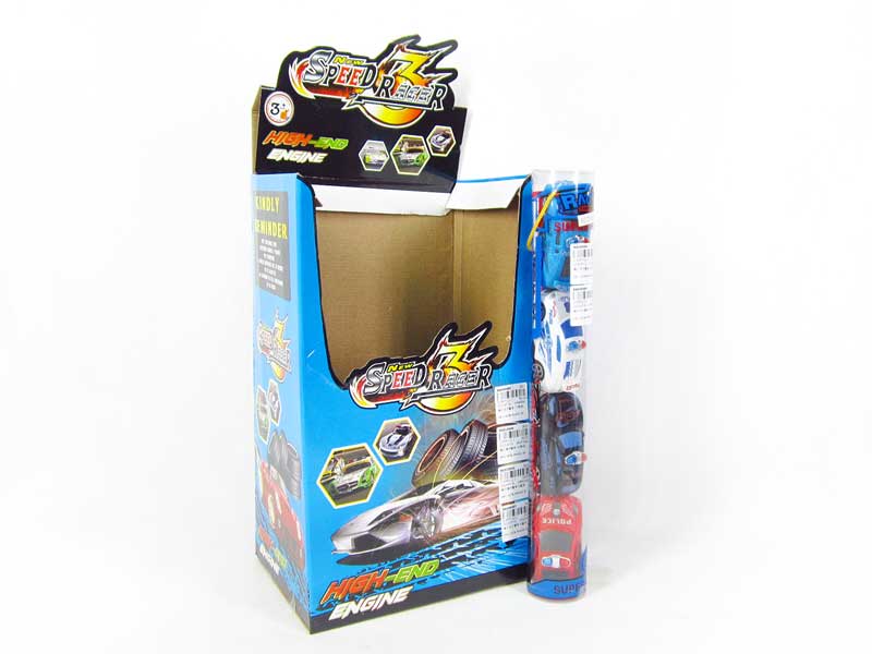 Pull Back Police Car(12in1) toys