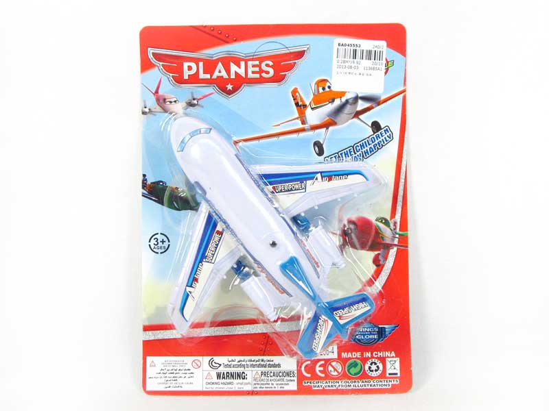 Pull Back Airplane W/L_M toys