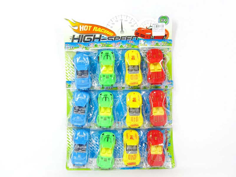 Pull Back Sports Car(12in1) toys