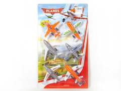 Pull Back Airplane(6in1)