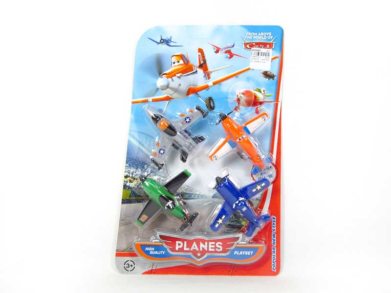 Pull Back Plane (4in1) toys