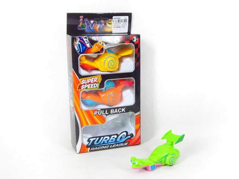 Pull Back Snail(3in1) toys