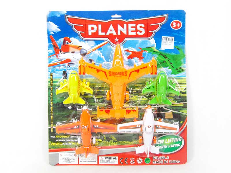 Pull Back Plane(5in1) toys