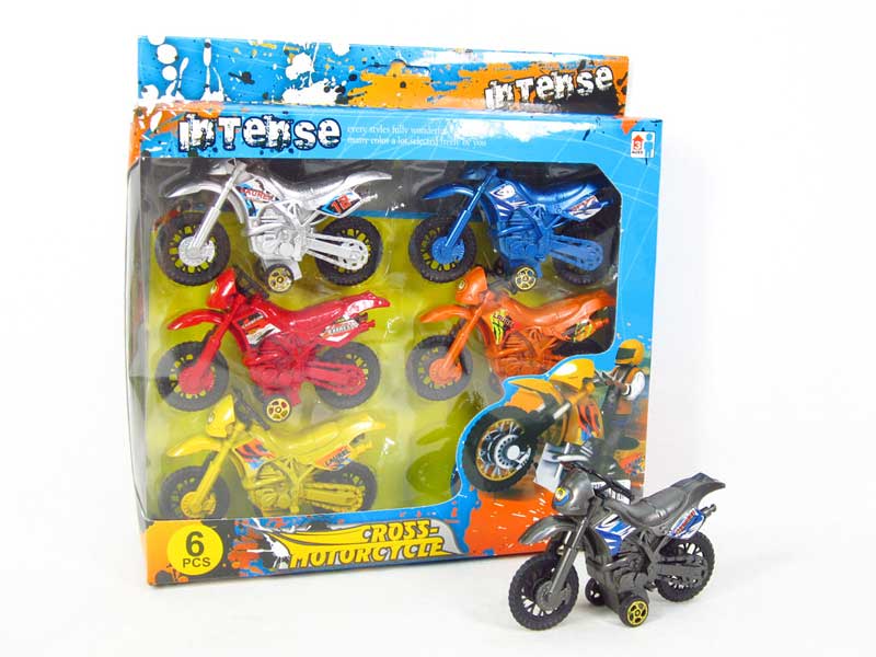 Pull Back Motorcycle(6in1) toys