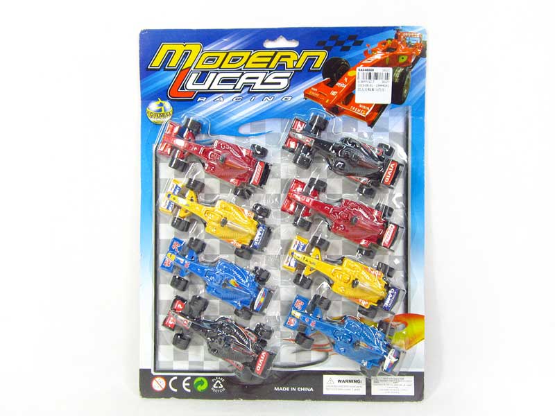 Pull Back Equation Car(8in1) toys