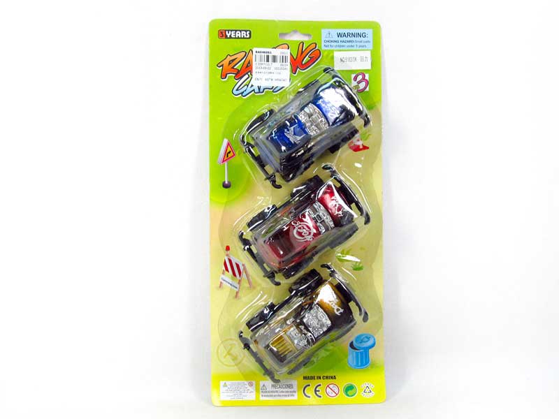 Pull Back Cross-country Car(3in1) toys