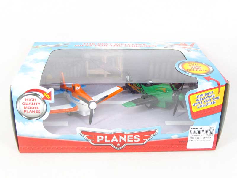 Pull Back Plane(2in1) toys