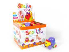 Pull Back Snail(12in1) toys