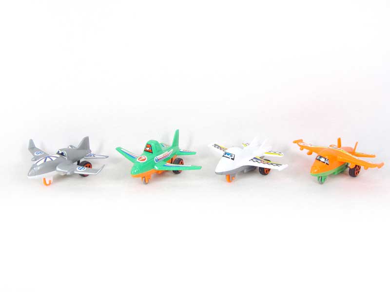 Pull Back Plane(4S) toys