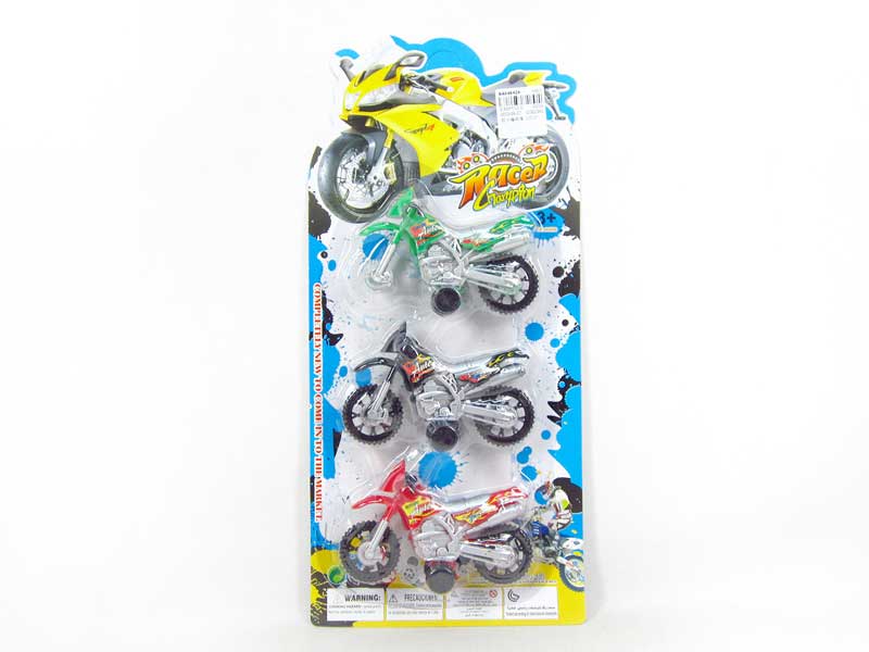 Pull Back Motorcycle(3in1) toys