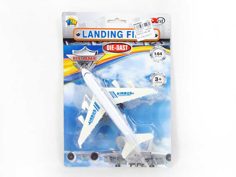 Die Cast Airplane Pull Back(2C) toys