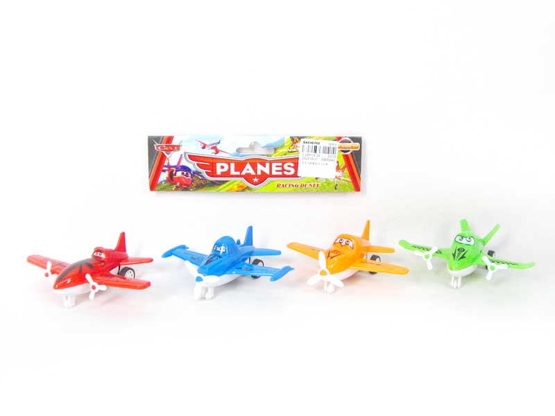 Pull Back Plane(4in1) toys