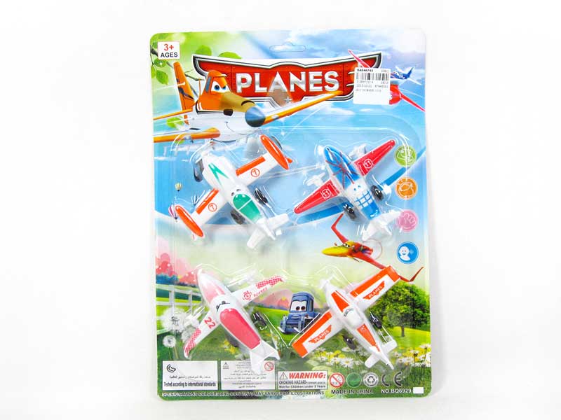 Pull Back Airplane(4in1) toys