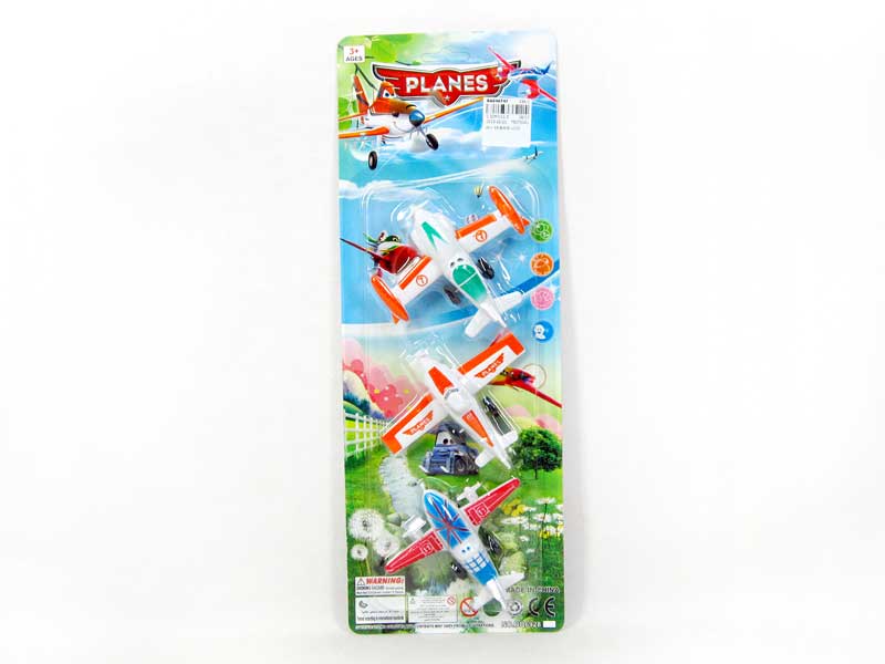 Pull Back Airplane(3in1) toys