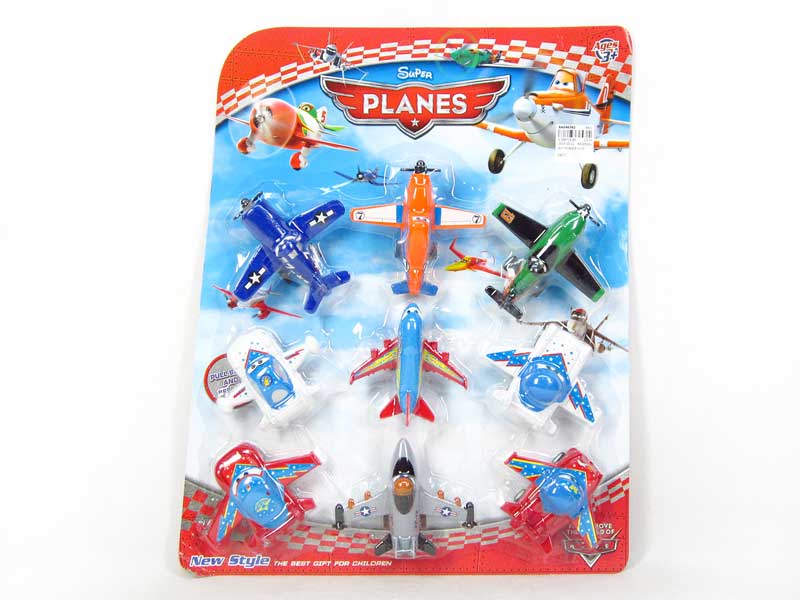 Pull Back Airplane(9in1) toys