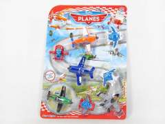 Pull Back Airplane(8in1)