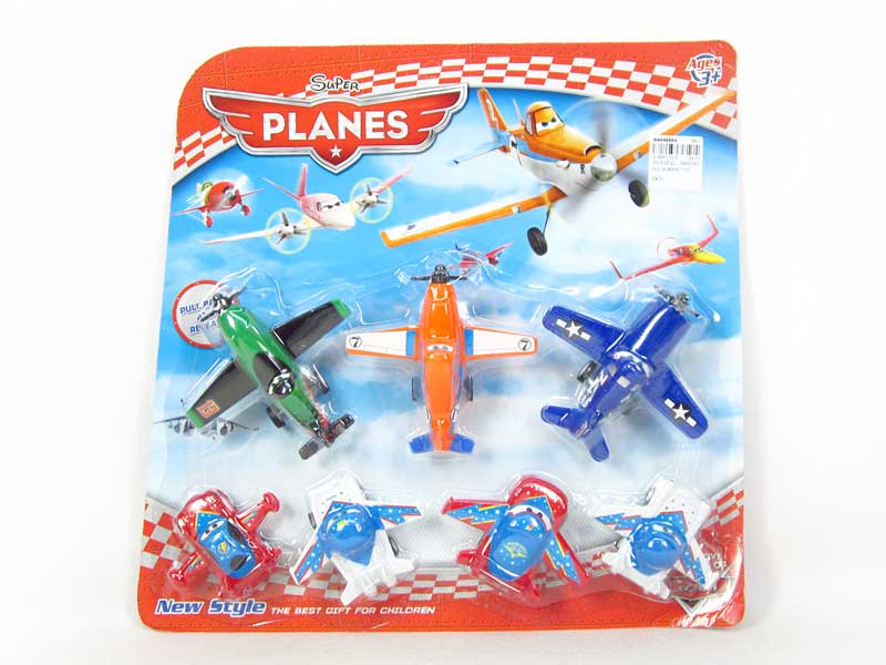 Pull Back Airplane(7in1) toys