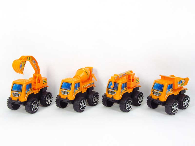 Pull Back Construction Car(4S) toys