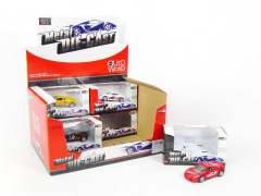 Die Cast Sports Car Pull Back(12in1)