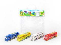 Pull Back Bus(4in1) toys