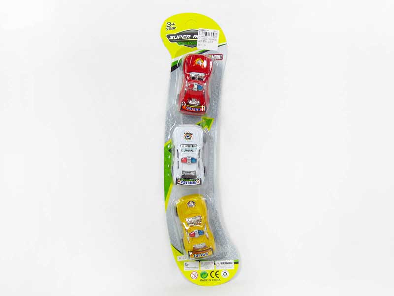 Pull Back Police Car(3in1) toys