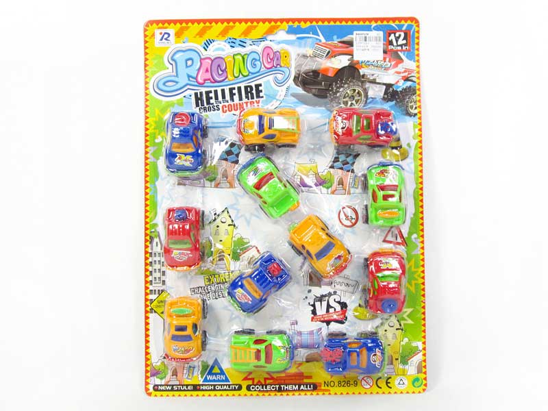 Pull Back Cross-country Car(12in1) toys