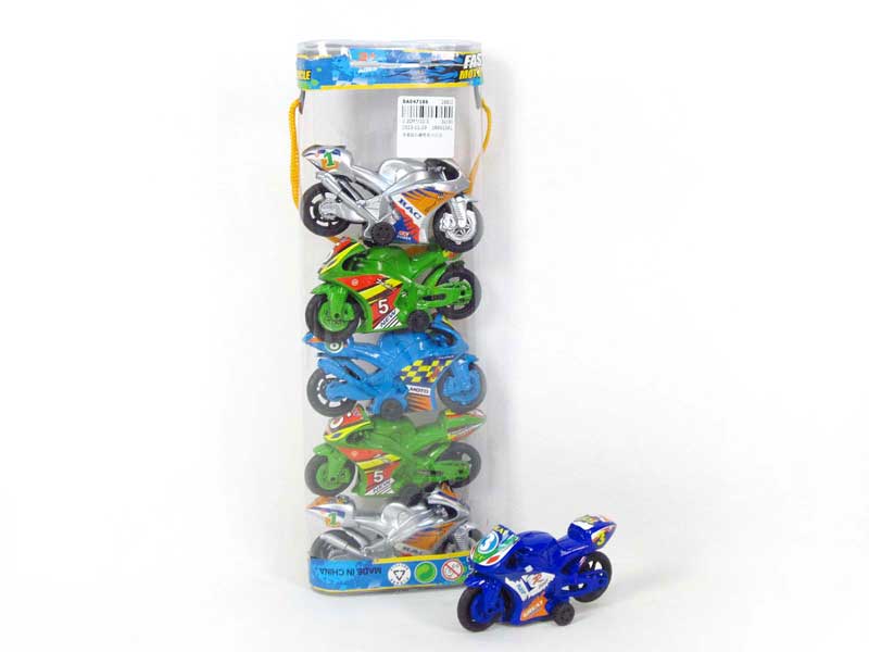 Pull Back Motorcycle(6in1) toys