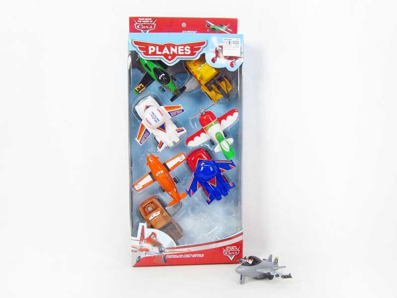 Pull Back Plane & Pull Back Car(8in1) toys