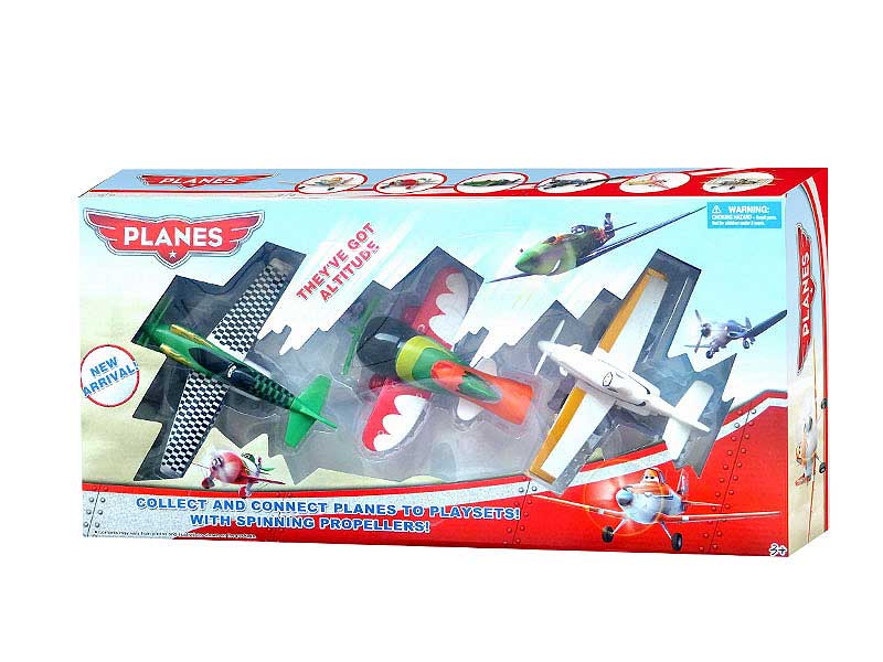 6inch Pull Back Plane(3in1) toys