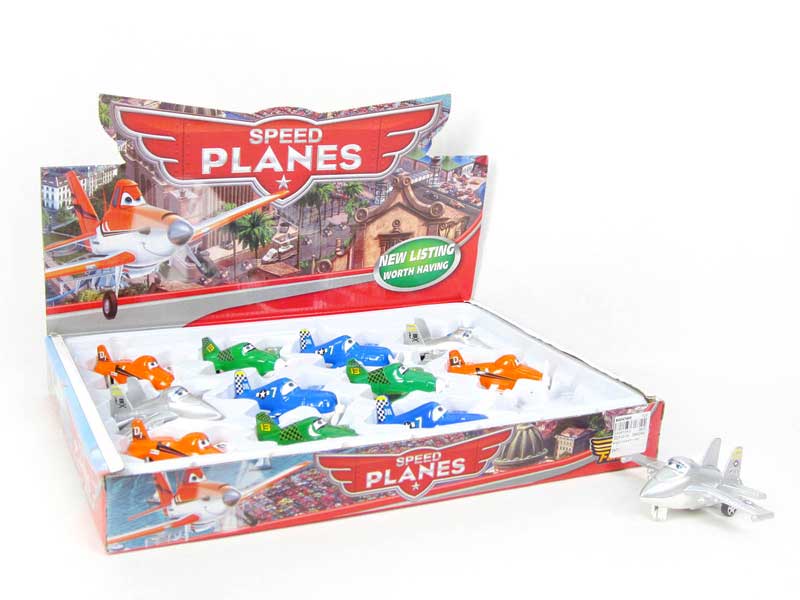 Pull Back Airplane(12in1) toys