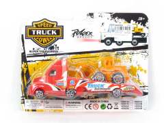 Pull Back Truck Tow Construction Truck(2C)