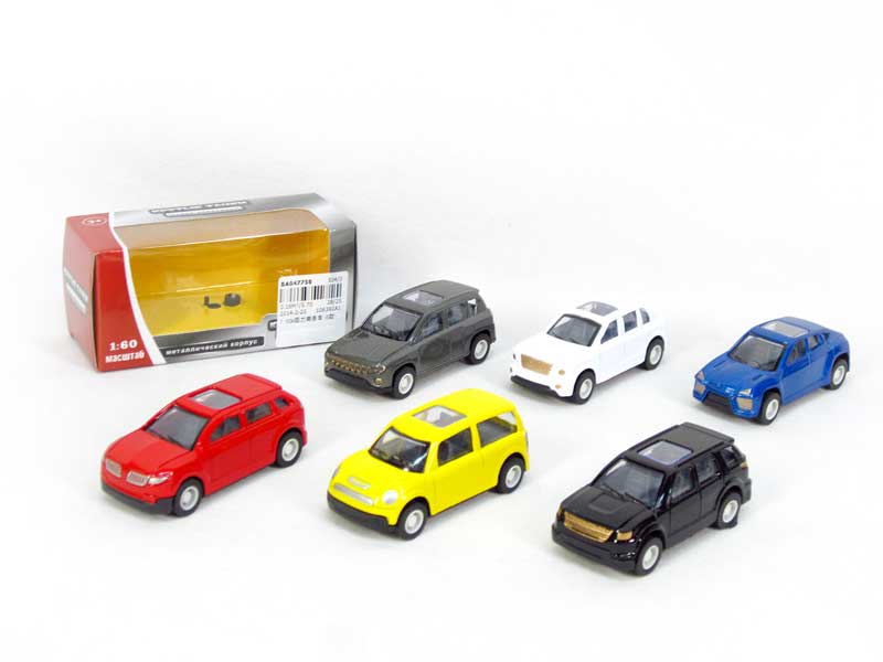 7.5CM Pull Back Business Car(6S) toys