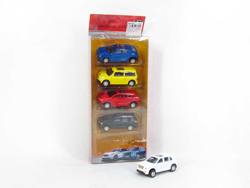 7.5CM Pull Back Business Car(5in1) toys