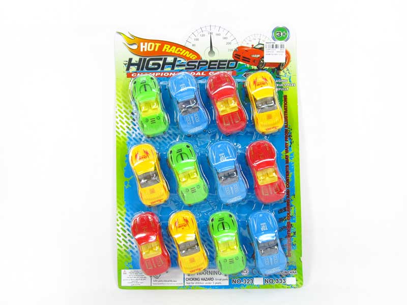 Pull Back Sports Car(12in1) toys