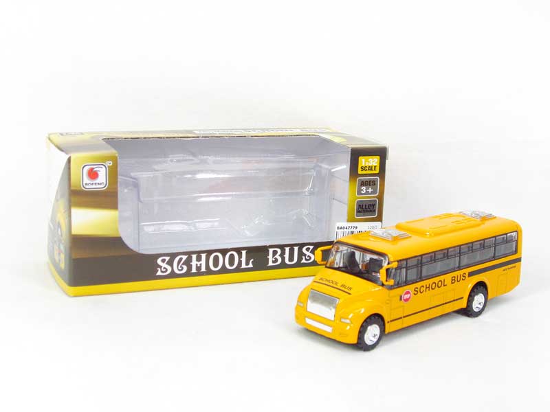 Die Cast Bus Pull Back toys