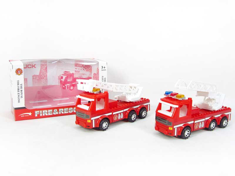Pull Back Fire Engine(2S) toys