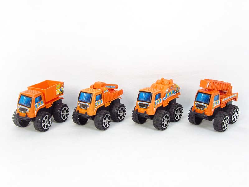 Pull Back Construction Car(4S) toys