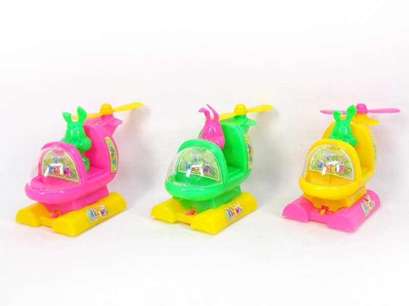 Pull Back Helicopter(3C) toys