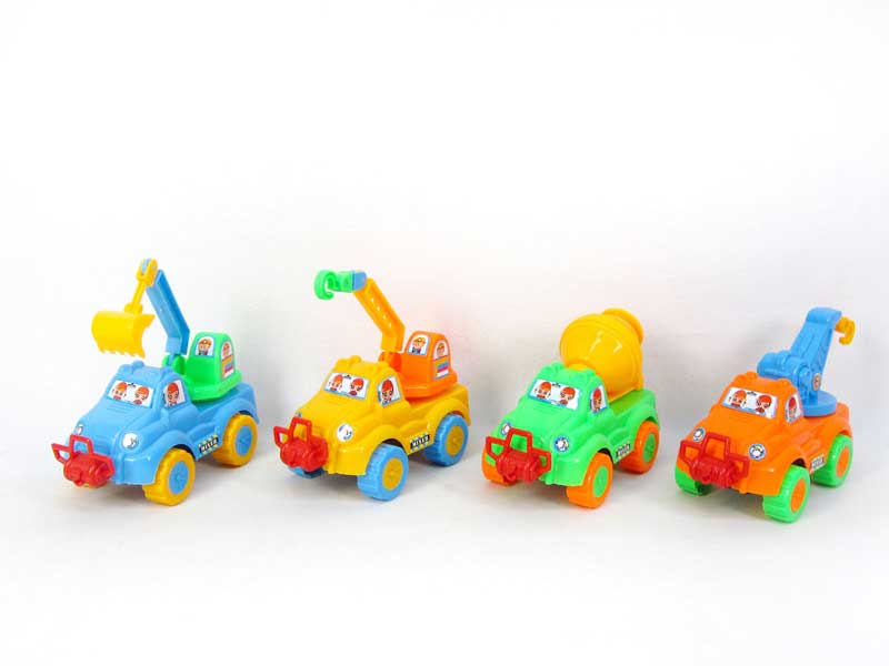 Pull Back Construction Car(4S4C) toys