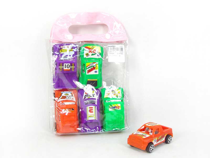 Pull Back Cross-country Car(6in1) toys